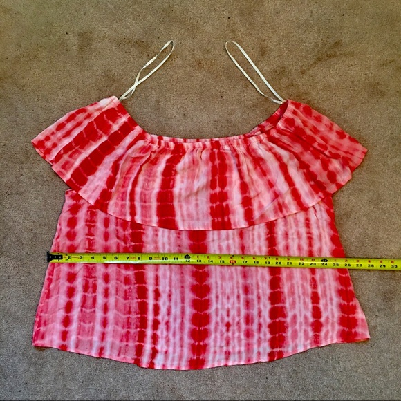 Forever 21 Plus Size 1x Off Shoulder Woven Top - Picture 7 of 8